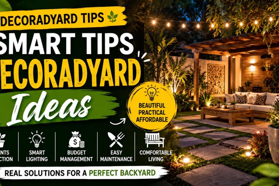 Smart Tips DecoradYard Ideas