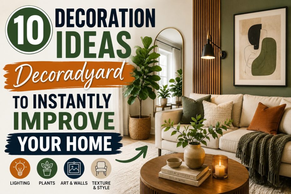 10 decoration ideas decoradyard