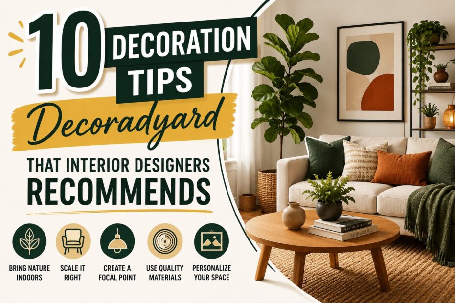 Decoration Tips Decoradyard