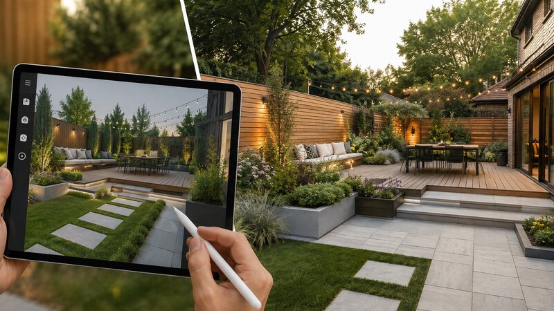 AI tools simplify backyard makeovers